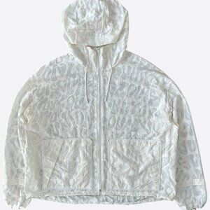 Louis Vuitton White Spellout WIndbreaker